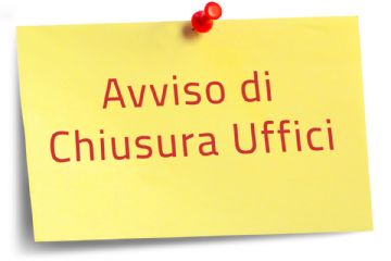 Chiusura Ufficio Tributi -  Ragioneria